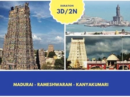 Madurai Rameshwaram Kanyakumari Bus Package from Tirupati